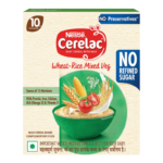 Nestle Cerelac Wheat rice mixed veg (10-24 month) 300g