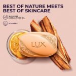 Lux Clear Glow Sandalwood soap 100g - Image 2