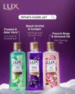 Lux French Rose & Almond oil Body Wash 245ml - Image 3