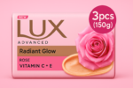 Lux Even Toned Glow Bathing soap 3x150g