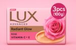 Lux Even Toned Glow Bathing soap 3x100g