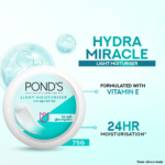 Ponds Light Moisturiser Cream 150ml - Image 3
