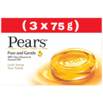 Pears Pure & Gentle Bathing soap 3x75g