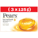 Pears Pure & Gentle Bathing soap 3x125g