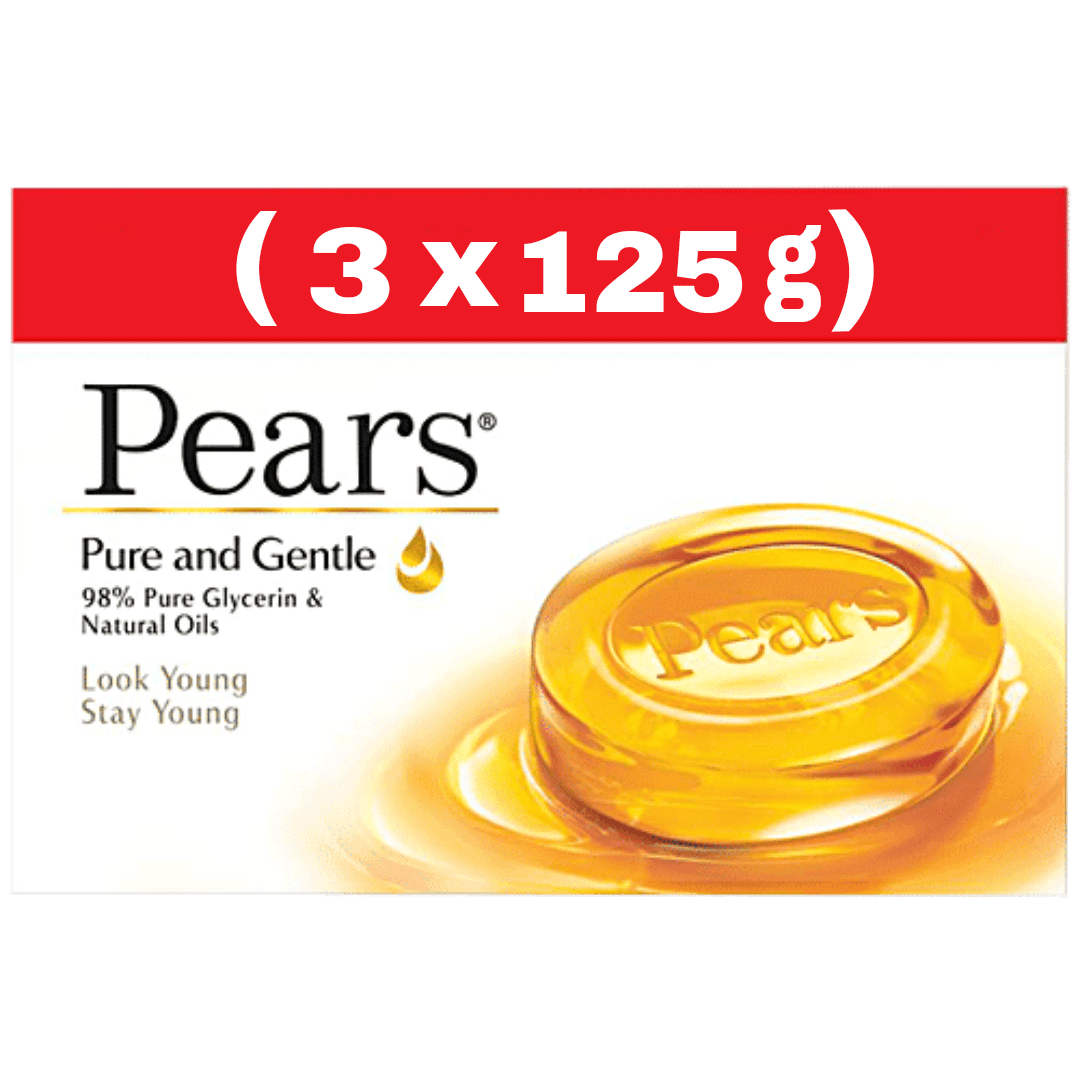 2025/10/1000405712.png Pears Pure & Gentle Bathing soap 3x125g - Image 1