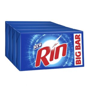 Rin Detergent Soap 4x250g