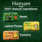Hamam Neem Tulasi Bathing Soap 50g - Image 6