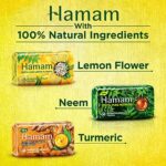 Hamam Lemon Flower Bathing Soap 50g - Image 5