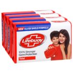 Lifebuoy Total Germ Protection Bathing Soap 4x125g