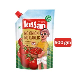 Kissan No Onion & No Garlic Sauce 500g