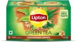 Lipton Green Tea Lemongrass Ginger 25 Bags