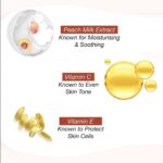 Lakme Peach Milk Light Weight Moisturiser 60ml - Image 4