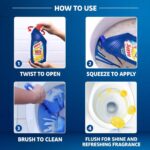 Harpic Toilet Cleaner Liquid Lemon 500ml - Image 3