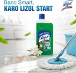 Lizol Floor Cleaner Jasmine 975ml - Image 2