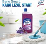 Lizol Floor Cleaner Lavender 500ml - Image 2