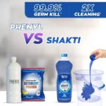 Lizol Shakti Floor Cleaner With Pine Oil Aqua Fresh 450ml - Image 3