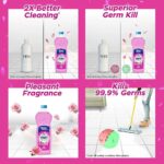 Lizol Shakti Floor Cleaner With Pine Oil Rose Fresh 900ml - Image 4