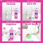 Lizol Shakti Floor Cleaner With Pine Oil Rose Fresh 450ml - Image 4