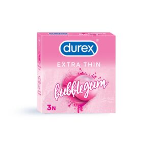 Durex BubbleGum Pack Of 3 Condoms