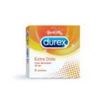 Durex Extra Dots Pack Of 3 Condoms