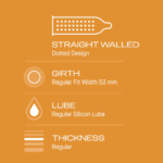Durex Extra Dots Pack Of 3 Condoms - Image 3