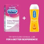 Durex Extra Ribbed Pack Of 3 Condoms - Image 6