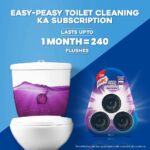 Harpic Flush Matic Lavender 3 x 50gm - Image 2