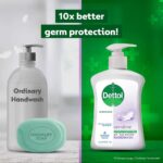 Dettol Hand Wash Sensitive Pump 200ml Free Refill 175ml - Image 5
