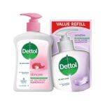 Dettol Hand Wash Skincare Pump 200ml Free Refill 175ml