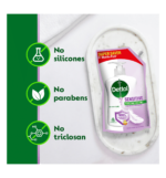 Dettol Hand Wash Sensitive Refill 675ml - Image 3