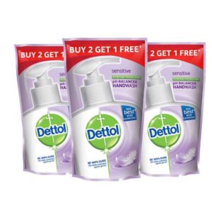 Dettol Hand Wash Sensitive Buy 2 Get 1 Refill 175ml