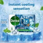 Dettol Icy Cool Bathing Soap 100g - Image 4