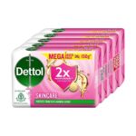 Dettol Skincare Bathing Soap Pack Of 5 150g