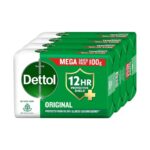 Dettol Original Bathing Soap Pack Of 5 100g