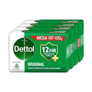 Dettol Original Bathing Soap Pack Of 5 100g