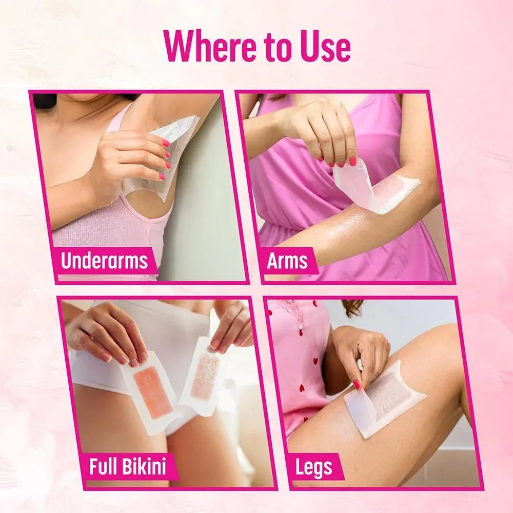 Veet Wax Strip Dry Skin 8pc - Image 5