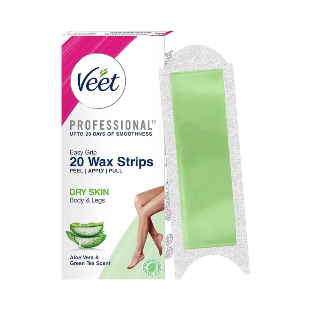 2025/11/1000412923.jpg Veet Wax Strip Dry Skin 8pc - Image 1