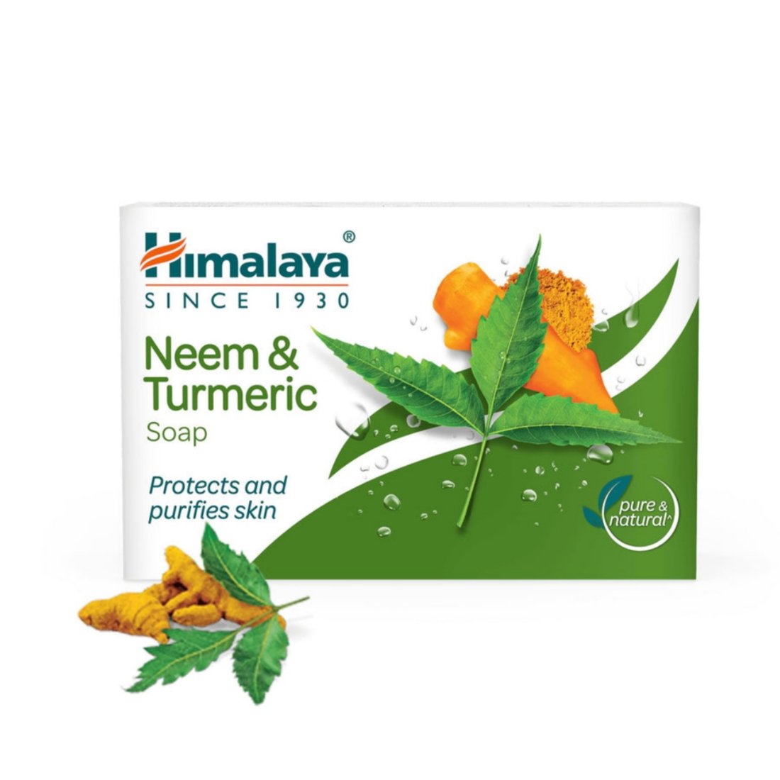 2025/11/1000413254.jpg Himalaya Neem Turmeric Bathing Soap 75g - Image 1