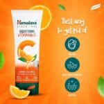 Himalaya Brightening Vitamin C Orange Face Wash 100ml - Image 3