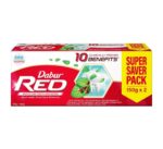Dabur Red Toothpaste Value Pack 300g