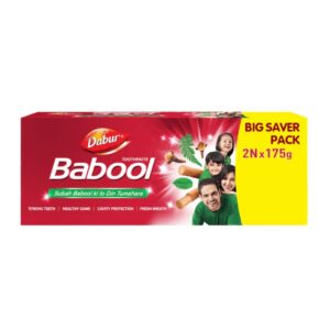 Dabur Babool toothpaste paste Pack Of 2 175g