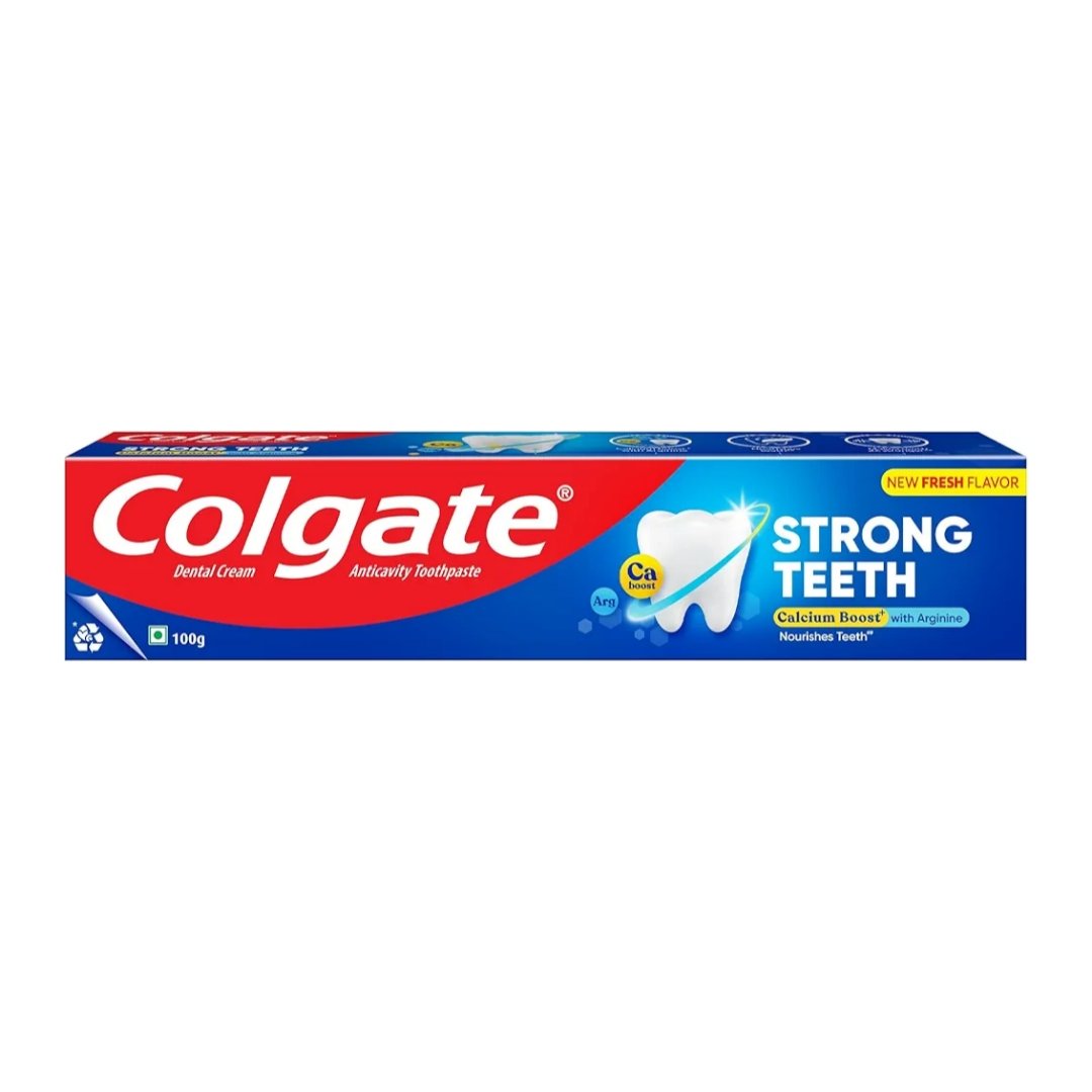 2025/11/1000415250.jpg Colgate Strong Teeth Toothpaste 100g - Image 1