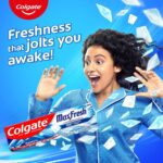 Colgate Maxfresh Peppermint Blue Gel Toothpaste 150g - Image 2
