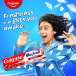 Colgate Maxfresh Spicy Fresh Red Gel Toothpaste 150g - Image 2