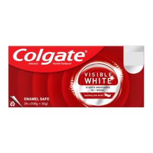 Colgate Visible White Daily Toothpaste Pack Of 2 240g