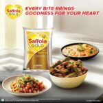 Saffola Gold Refined Oil 900ml - Image 4