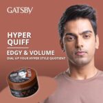 Gatsby Edge Volume Hyper Quiff Extreme Uplift Hair Wax 75g - Image 2
