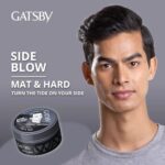 Gatsby Mat Hard Mat Finished Strong Hold Hair Wax 75g - Image 3