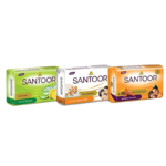 Santoor Sandal Almond Milk Soap 44g - Image 3