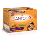 Santoor Sandal Turmeric Soap Pack Of 5 150g